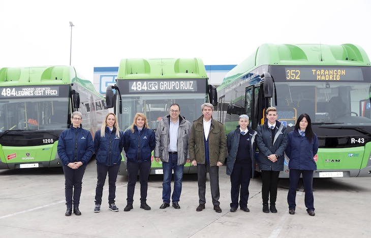 La Comunidad de Madrid incorpora nuevos vehículos sostenibles propulsados por gas natural comprimido