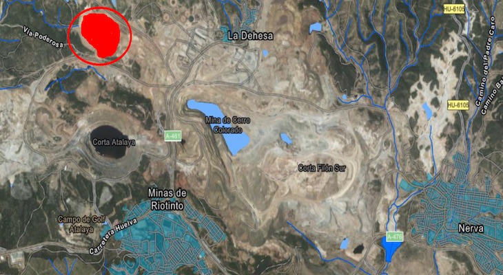 IU-Nerva rechaza la instalación de la planta de tecnosuelos en Riotinto