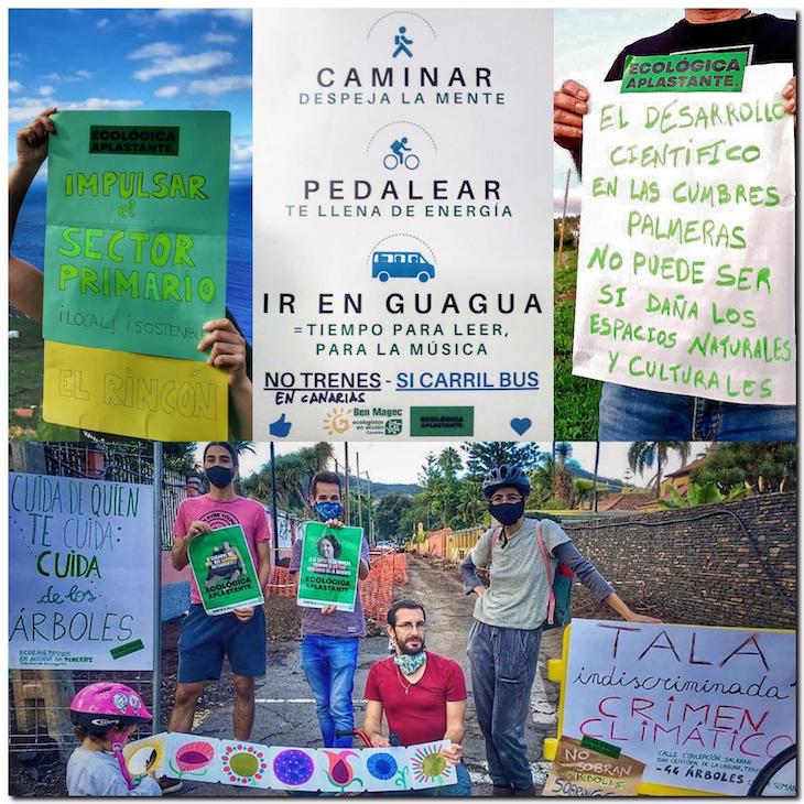 Medio ambiente. Los colectivos canarios de Ecologistas en Acción exponen algunos de lo retos ambientales del archipiélago en el VIII Congreso Estatal de la confederación.