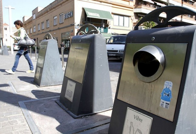 Implementan un centenar de contenedores soterrados en Santander