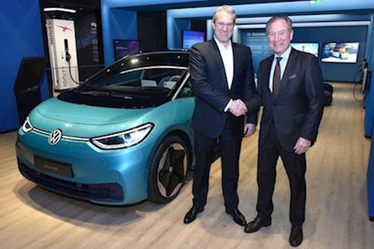 Volkswagen venderá online la familia eléctrica ID en Alemania