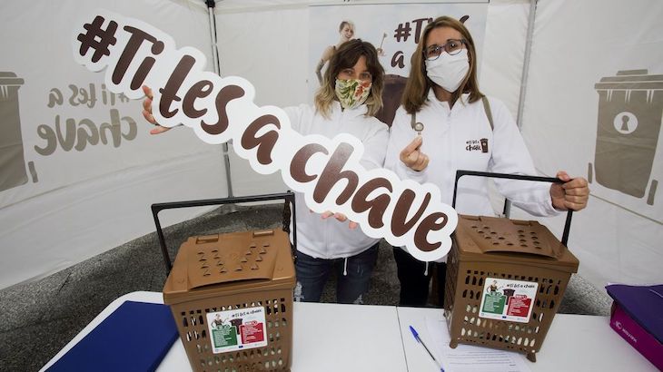 Galicia. La alta calidad de la materia orgánica recogida selectivamente en Laracha