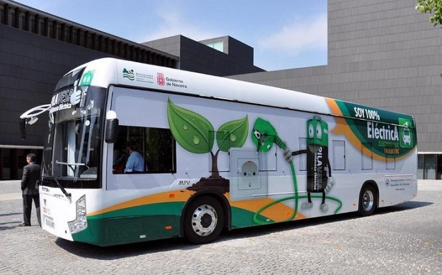 Navarra aportará fondos para la electrificación de una línea del Transporte Urbano Comarcal
