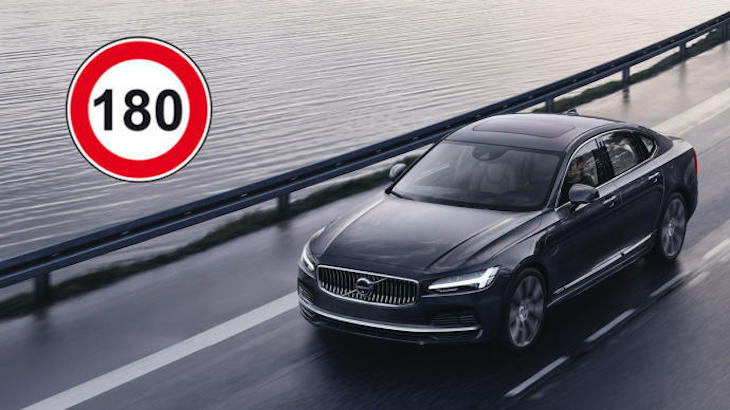 Volvo limita la velocidad máxima de todos sus coches nuevos