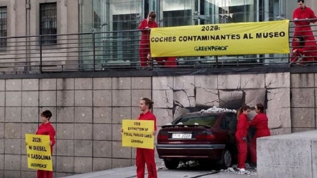 Acción para reclamar que los vehículos contaminantes estén en museos en 2028