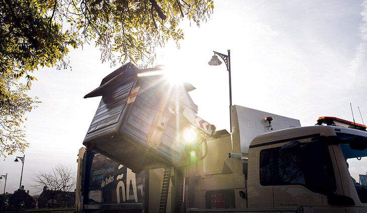 Economía circular. Microsoft destaca la solución del reciclaje SmartWaste de Ecoembes