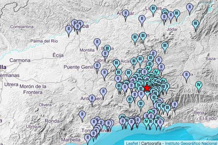 Terremotos España: dónde y cuándo