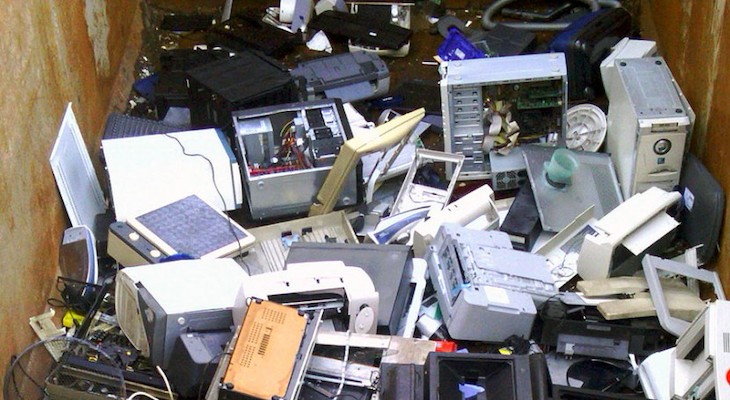 Zaragoza y Huesca se sitúan en los primeros puestos de reciclaje de residuos de aparatos eléctricos