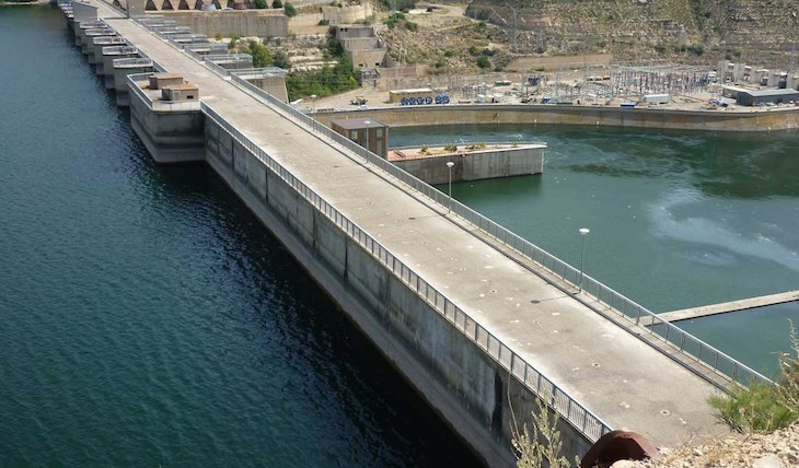 Los embalses españoles al 66