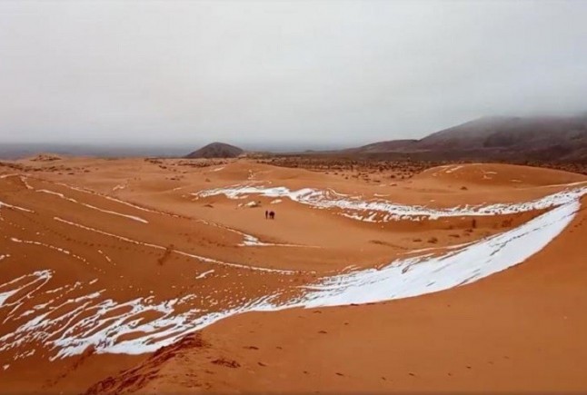 Una corriente de hielo dejó huella en el sur desértico de África