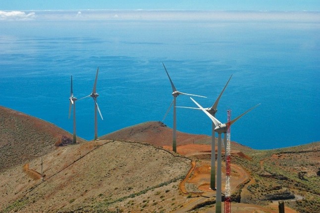 Las energías renovables producen más del 60% de la electricidad en El Hierro