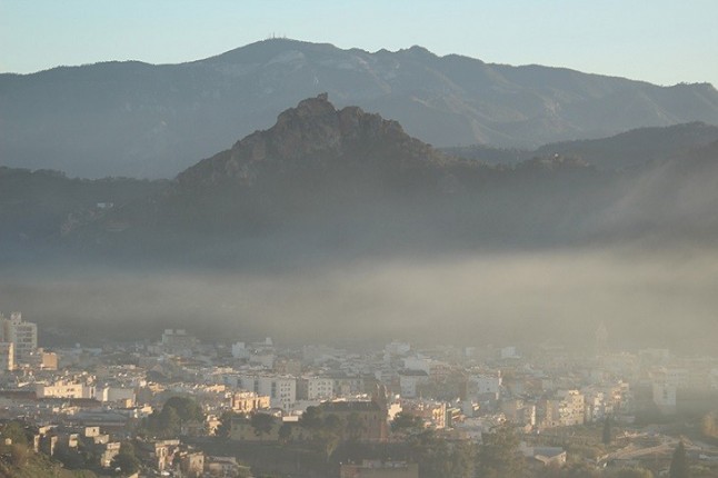 Ecologistas denuncia que Cieza amanece bajo un densa nube de humo contaminante