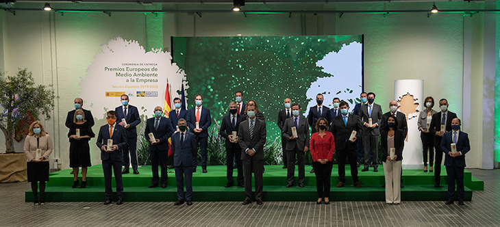 España premia iniciativas de 25 empresas por su contribución a la economía verde