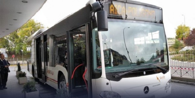 Alcobendas. El autobús gratuito que traslada trabajadores desde el transporte público se vuelve ecológico