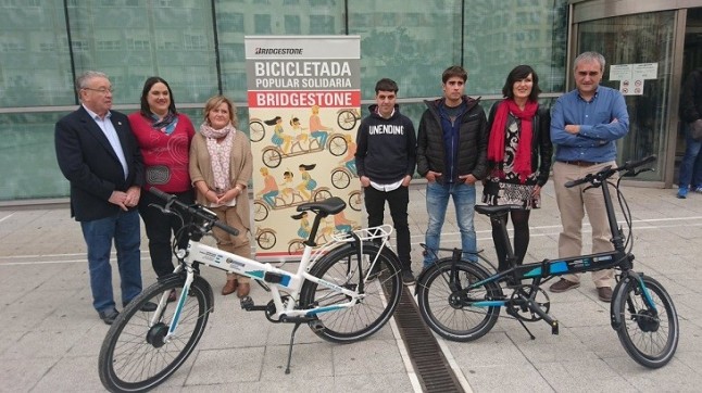 II Bicicletada Popular Solidaria Bridgestone de Bilbao