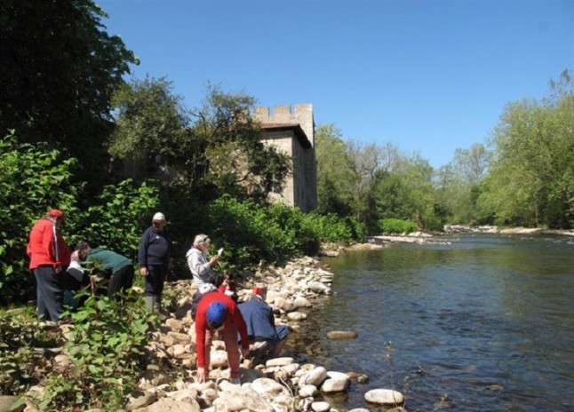 Inspeccionando los ríos cántabros