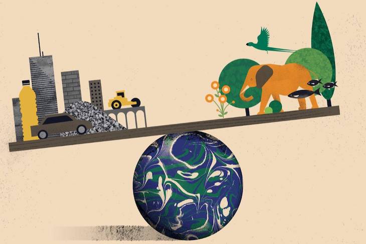 Increíble. La masa de edificios