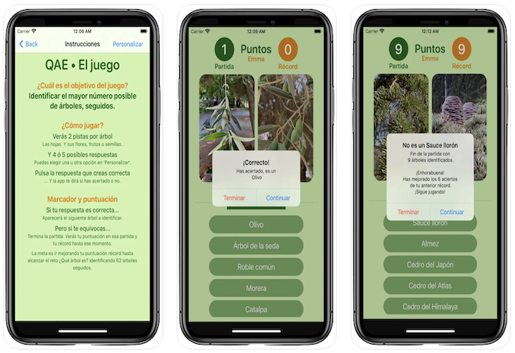 Nueva app gratuita para jugar y aprender a identificar árboles