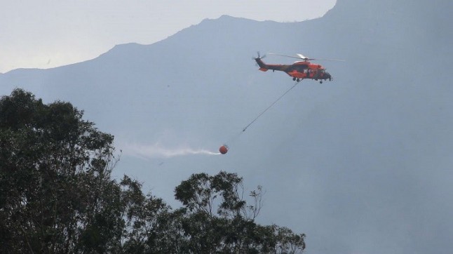 El Gobierno envía ocho medios aéreos y una BRIF para combatir las llamas en Dodro (La Coruña)
