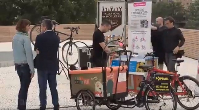 Zaragoza contará con un programa piloto para que personas mayores disfruten de paseos en triciclo