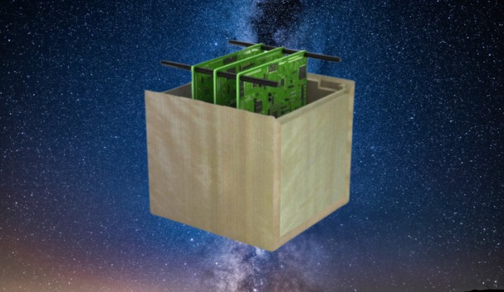 Residuos. Satélites de madera para reducir la basura espacial