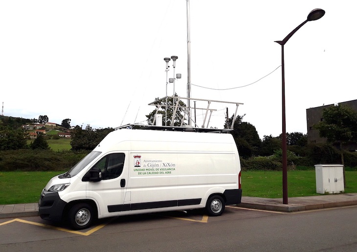 Asturias. Porque deja de dar datos las estaciones cuando se dispara la contaminación del aire en Gijón