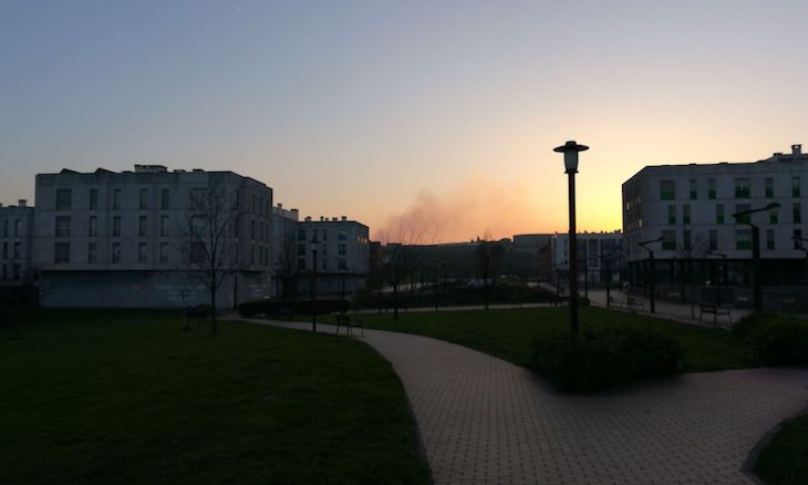 De nuevo disparada la contaminación en Gijón