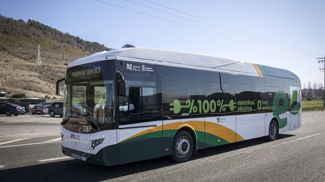 Navarra. Entra en servicio este viernes la primera línea 100% eléctrica del Transporte Urbano Comarcal