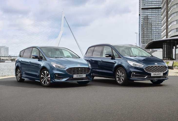 Ford y versión híbrida de S-MAX y Galaxy