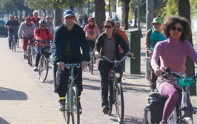 Por un mayor protagonismo de peatones y bicicletas en la Semana Europea de la Movilidad