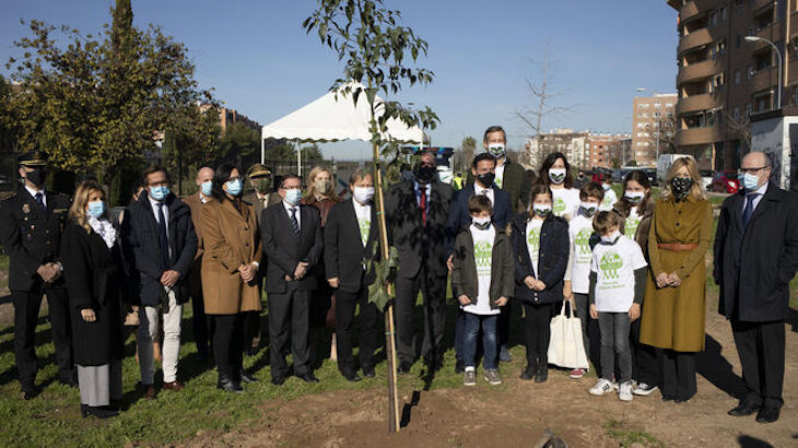 Arranca la plantación de árboles del Anillo Verde en Granada