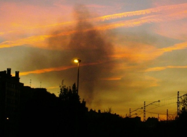 Asturias. Otra noche más de contaminación en Gijón