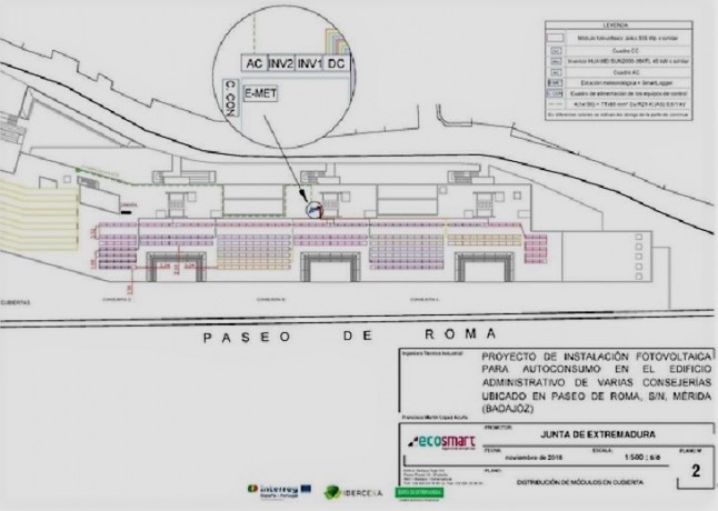 Licitada la instalación de un equipo autoconsumo en el edificio administrativo de Morerías