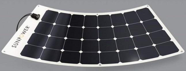 Una placa solar que es realmente flexible