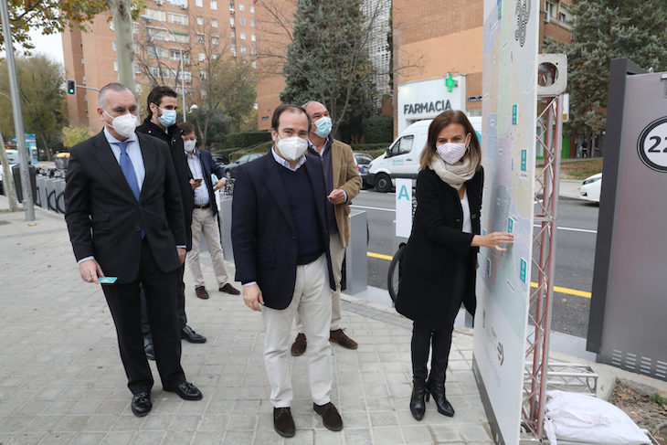 Madrid. Cuatro nuevas estaciones de BiciMAD en Moratalaz