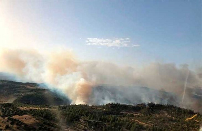 Tarragona. Arde la Ribera dEbre