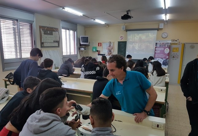 Mosquito Alert y la Agencia de Salut Pública de Barcelona  quieren escuelas "cero mosquitos"