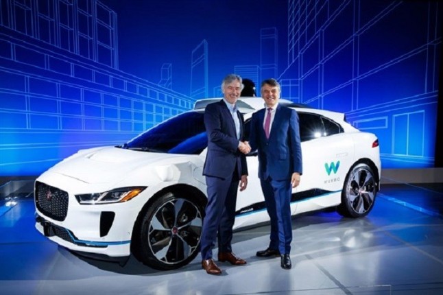 Waymo incorporará miles de coches eléctrico Jaguar I-Pace