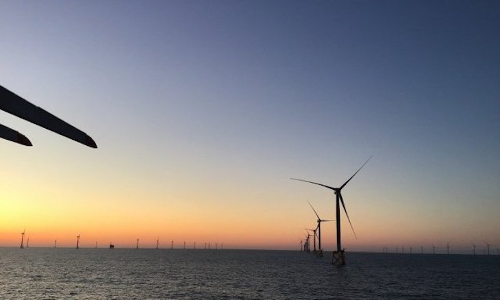 El primer parque eólico flotante de Europa continental ya está totalmente operativo