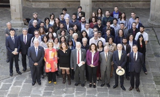 Marcos Fernández Martínez recibe uno de los galardones científicos de los Premios Sant Jordi
