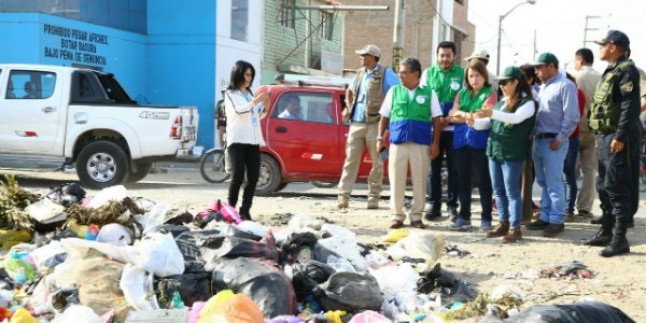 MINAM apoyará a Municipalidad Distrital de José Leonardo Ortiz para solucionar problema de acumulación de basura
