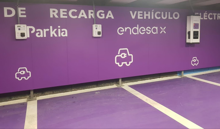 Endesa X y Parkia la ‘alianza’ para implementar más de 100 puntos de recarga de coches eléctricos