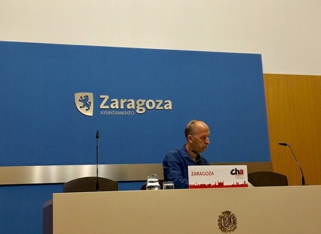 Asensio (CHA) reclama un plan municipal de lucha contra el cambio climático