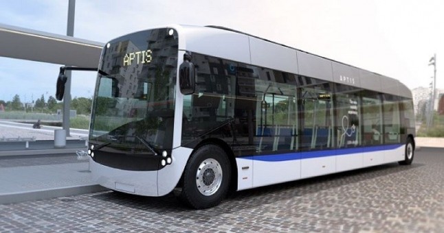 EMT prueba el nuevo autobús eléctrico Aptis de Alstom