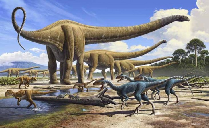Primera investigación en sugerir que los dinosaurios cruzaron el océano