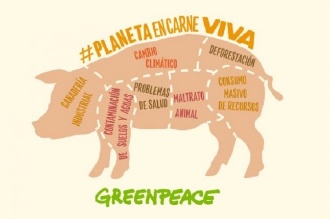 La ganadería industrial es un ‘arma de destrucción masiva’ para el planeta