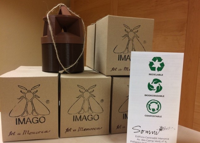 Innovadora trampa biodegradable destinada al control de plagas de insectos