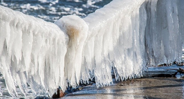 Hielo peligrosamente caliente en el glaciar más elevado del mundo