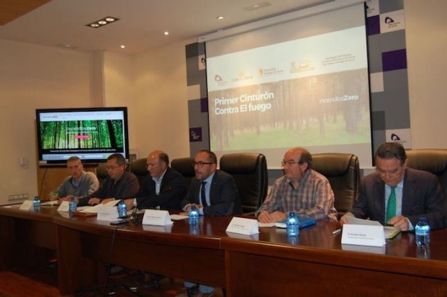 Primer Cinturón Contra El Fuego en el Cañón del Río Lobos