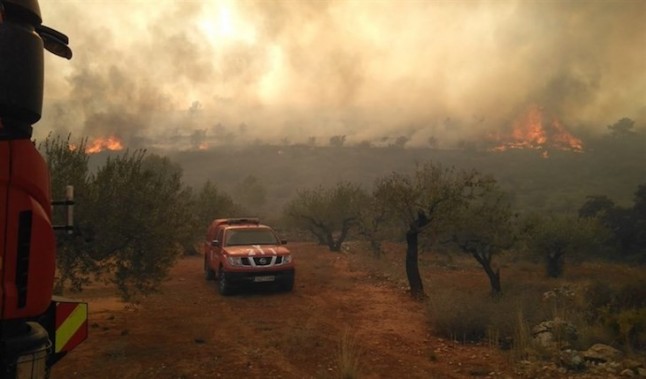 El MAPA envía medios aéreos